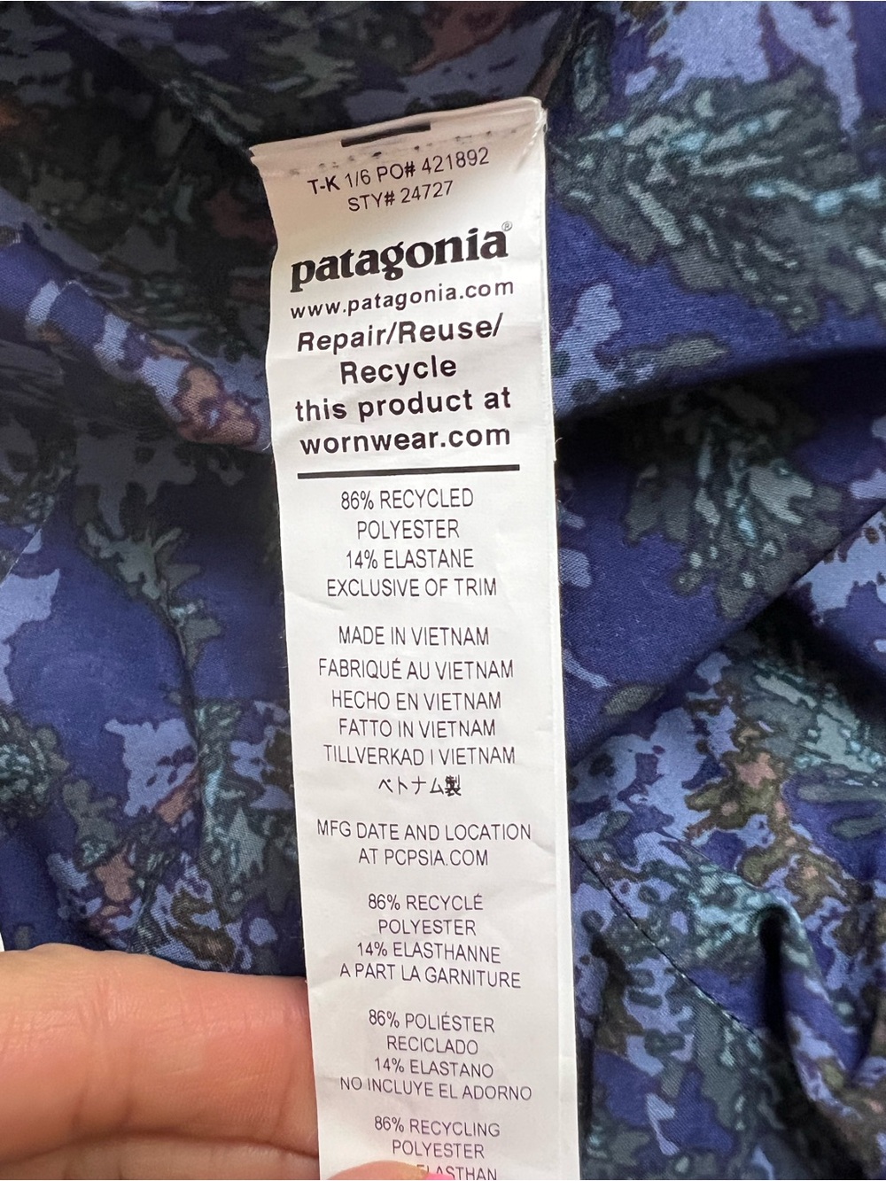 PATAGONIA  WOMEN'S DIRT ROAMER
MOUNTAIN BIKE SHORTS. Size 4. New With Tags. - Picture 5 of 11